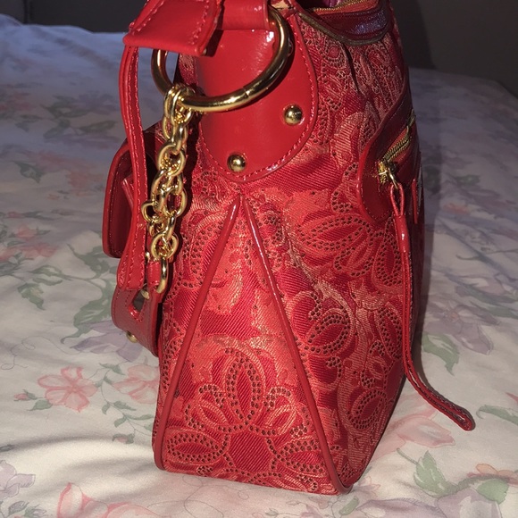 Sharif Studio Red Shoulder Bag - NWOT - Picture 14 of 16
